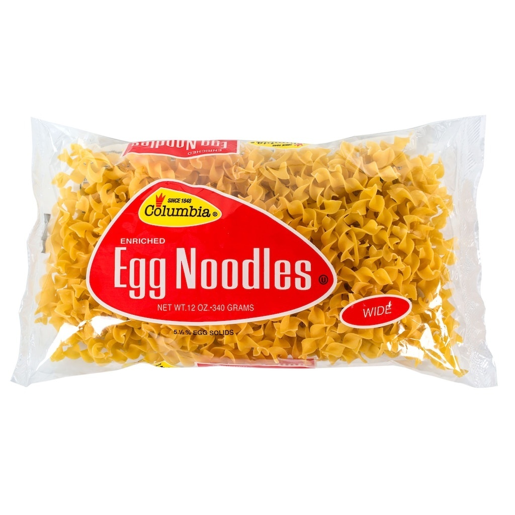 slide 1 of 1, Columbia Enriched Egg Noodles, Wide, 12 oz