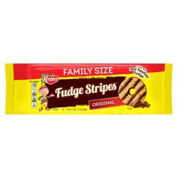 Keebler Fudge Stripes Family Size Cookies - 17.3oz
