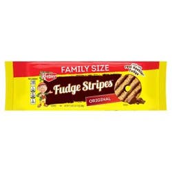 Keebler Fudge Stripes Family Size Cookies - 17.3oz