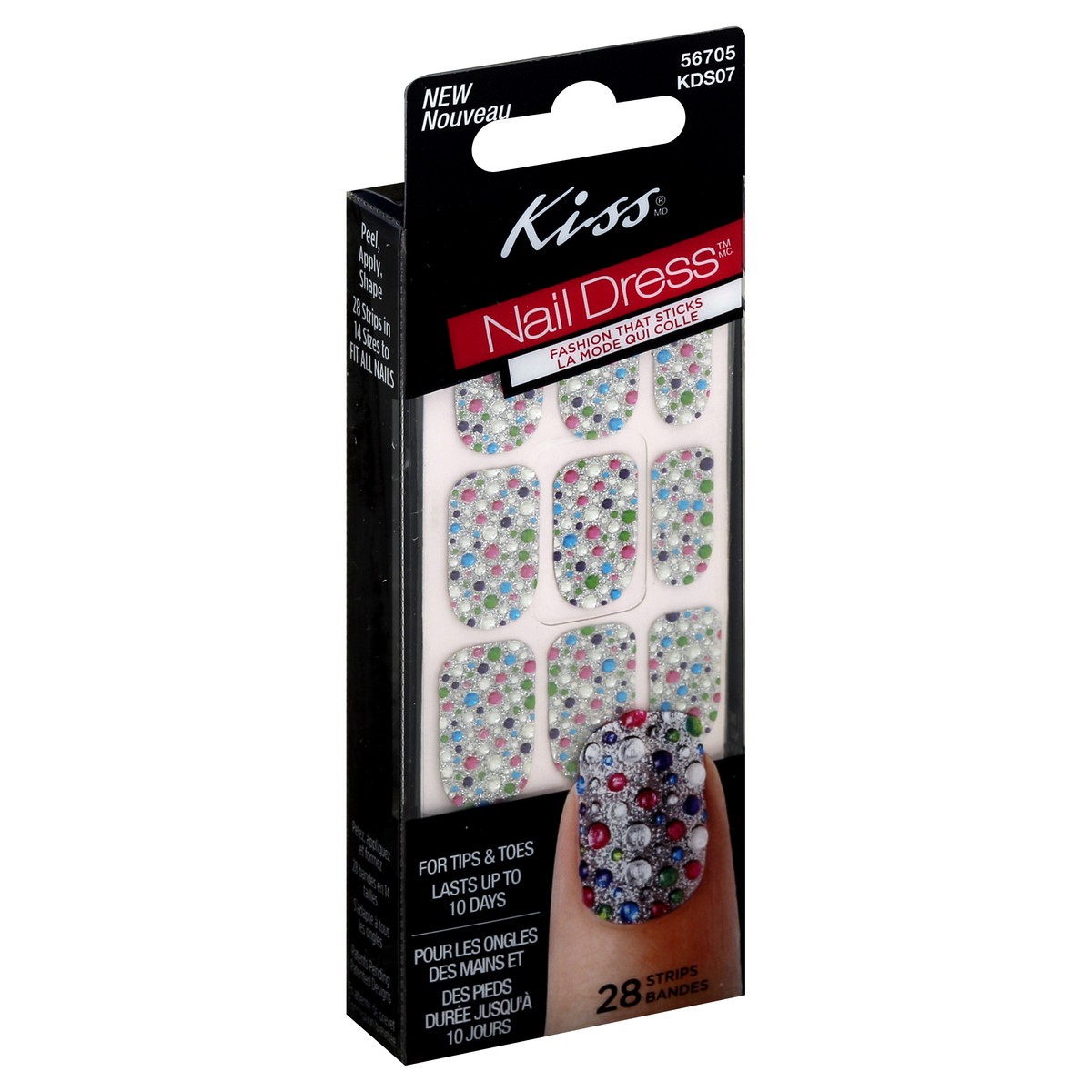 slide 3 of 5, Kiss Fashion Strips 28 ea, 28 ct