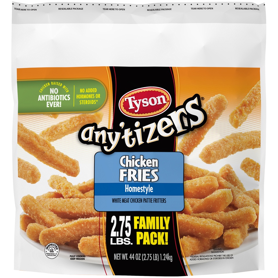 Tyson Any'tizers Homestyle Chicken Fries 44 oz | Shipt