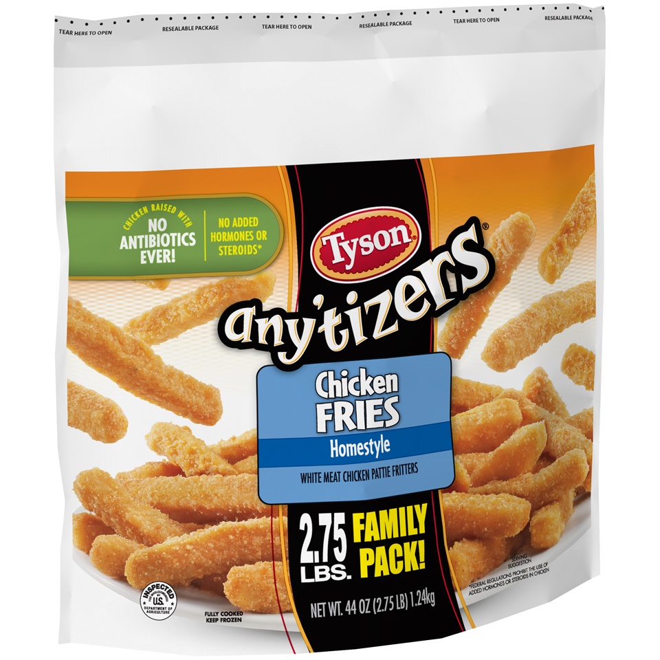 Tyson Any'tizers Homestyle Chicken Fries 44 oz | Shipt