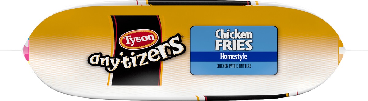 slide 2 of 6, Tyson Any'tizers Homestyle Chicken Fries, 44 oz. Family Pack (Frozen), 1.25 kg