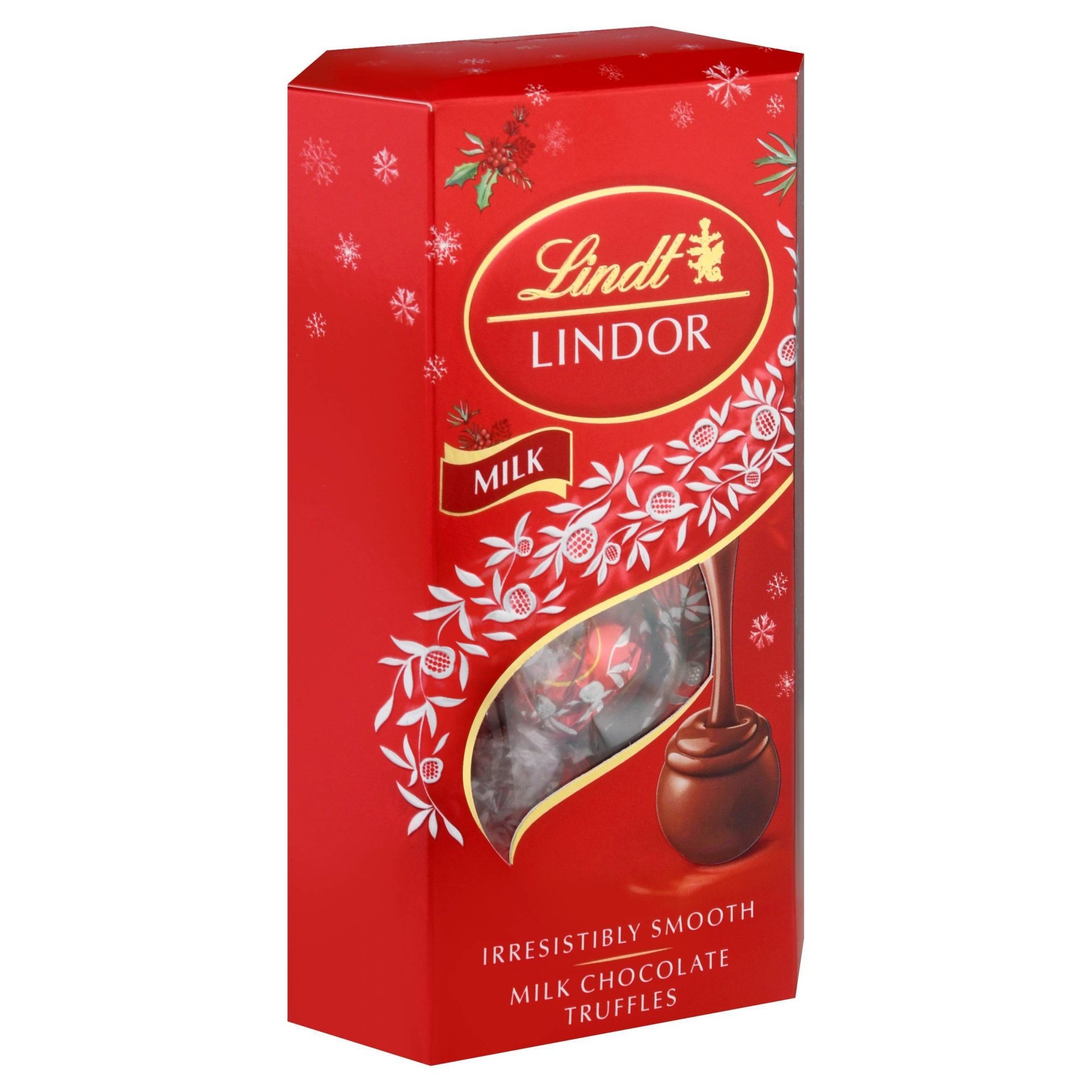 slide 1 of 1, Lindt & Lindor Milk Chocolate Truffles, 8.5 oz