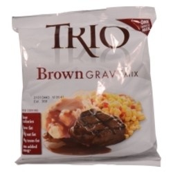 slide 1 of 1, Trio Brown Gravy Mix, 13.37 oz