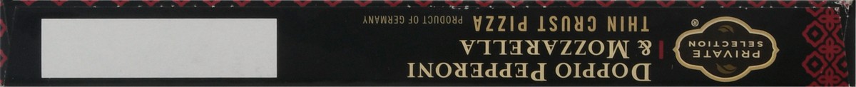 slide 2 of 11, Private Selection Doppio Pepperoni & Mozzarella Thin Crust Pizza, 19.1 oz