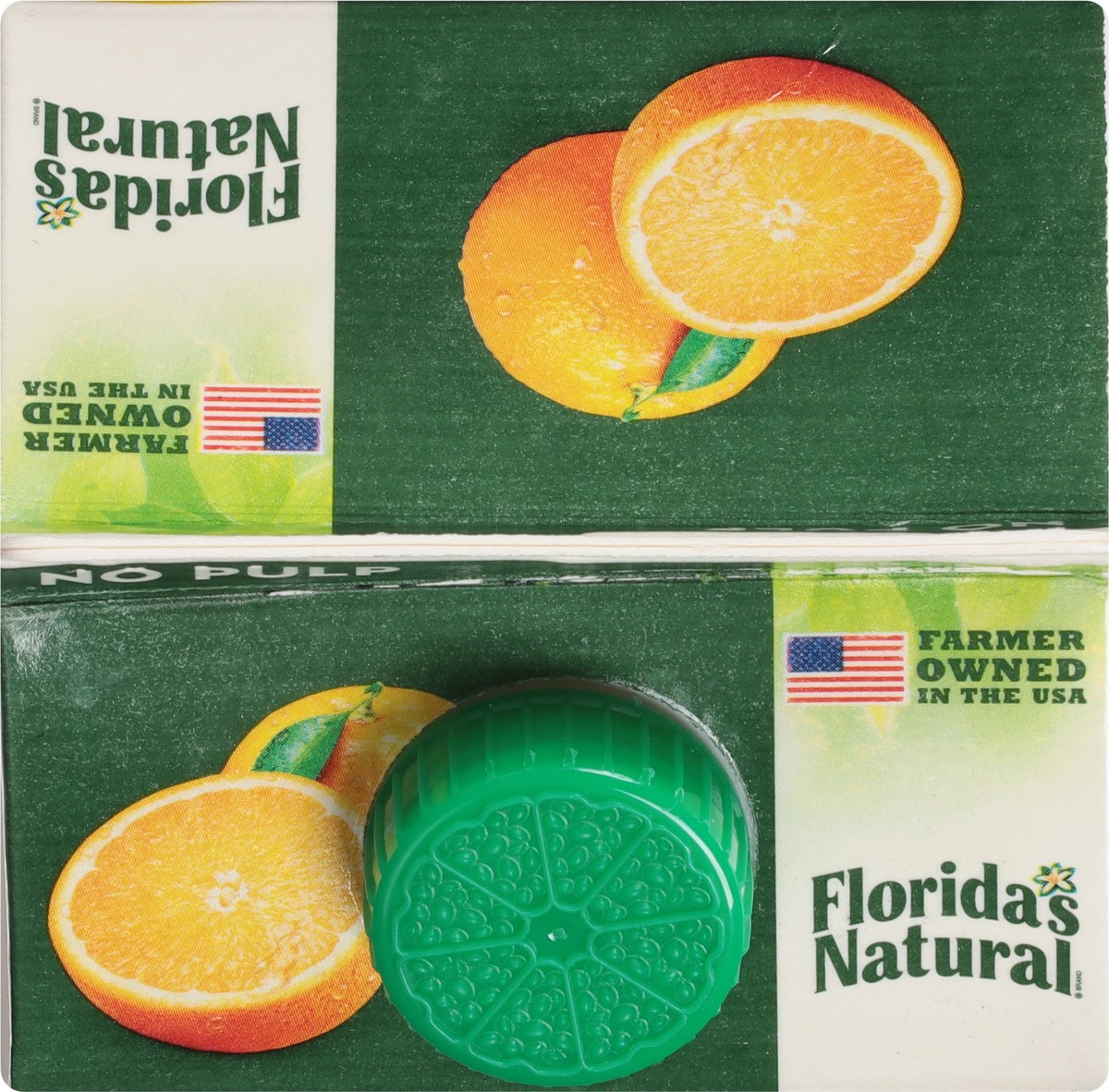 slide 9 of 9, Florida's Natural No Pulp Orange Juice, 52 fl oz