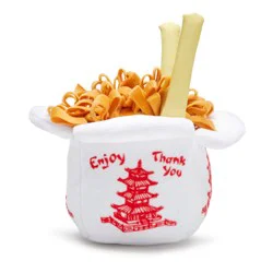 Bark Chow Chow Mein Plush Pet Toy