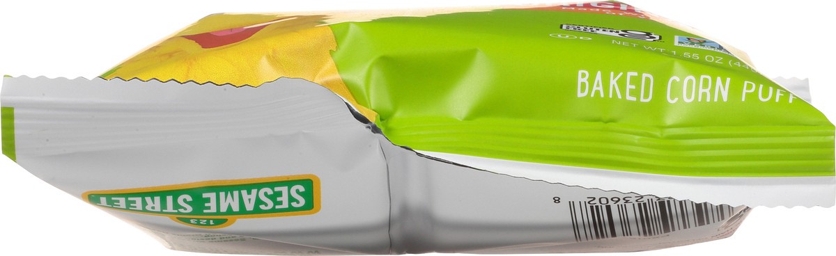 slide 2 of 7, Earth's Best 123 Sesame Street Original Organic Veggie Puffs 1.55 oz. Bag, 1.55 oz