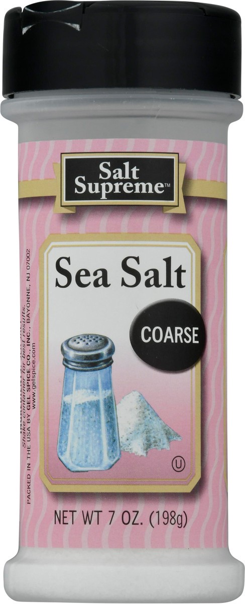 slide 1 of 14, Salt Supreme Spice Supreme Sea Salt Course, 7 oz