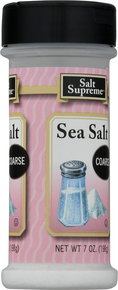 slide 4 of 14, Salt Supreme Spice Supreme Sea Salt Course, 7 oz