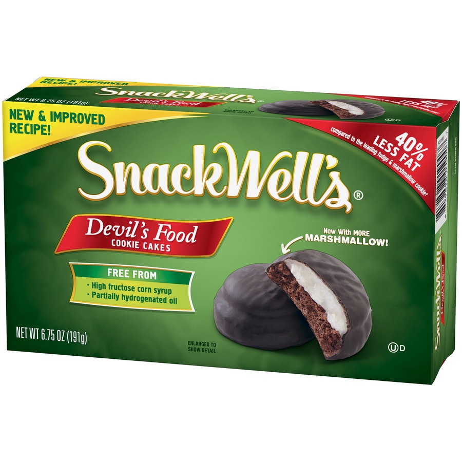 slide 3 of 8, SnackWell's Devil's Food Cookies, 6.75 oz