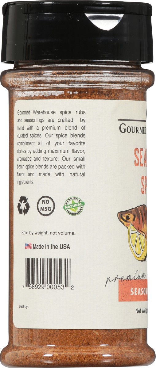 slide 9 of 13, Gourmet Warehouse Seafood Spice Seasoning & Rub 6 oz, 6 oz