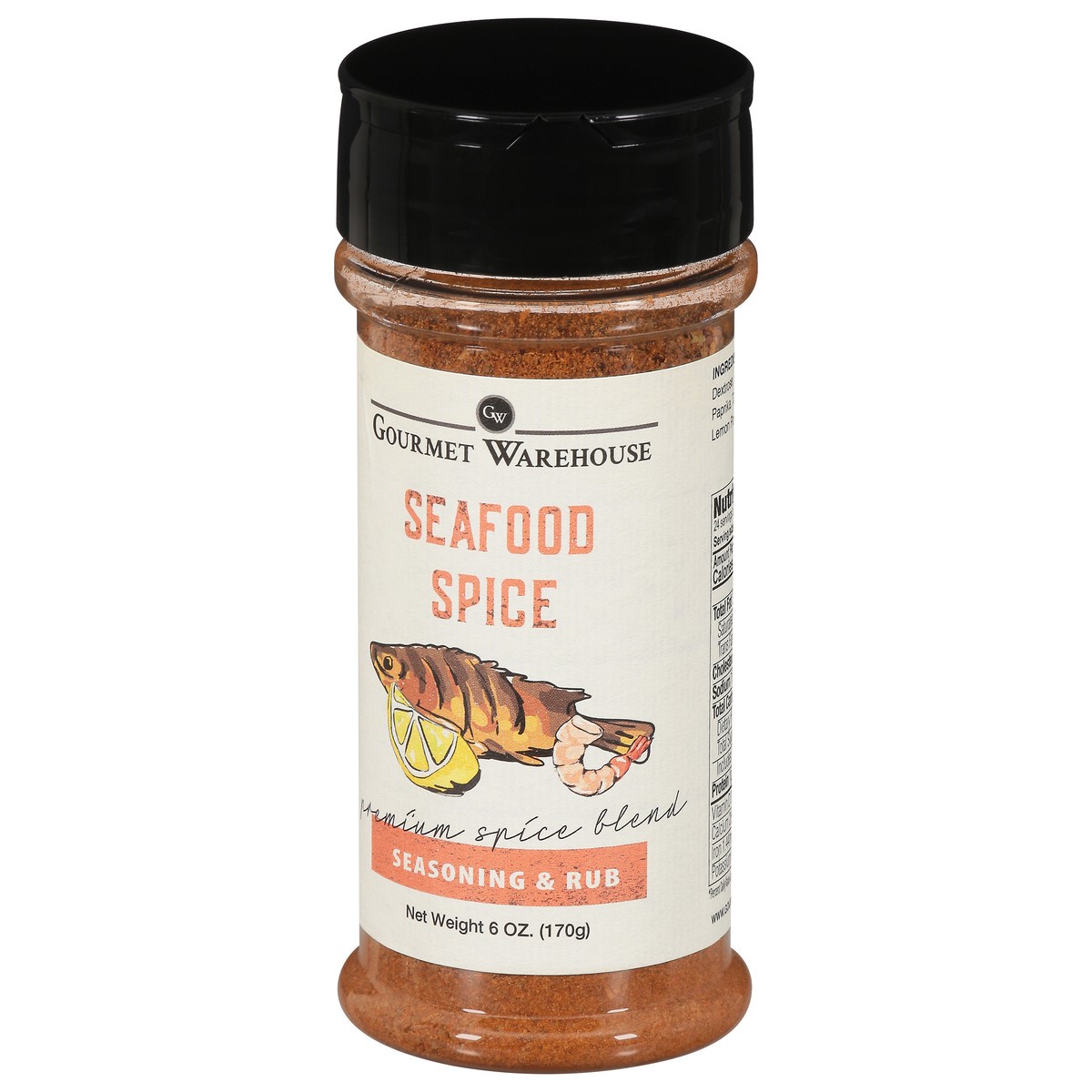 slide 5 of 13, Gourmet Warehouse Seafood Spice Seasoning & Rub 6 oz, 6 oz