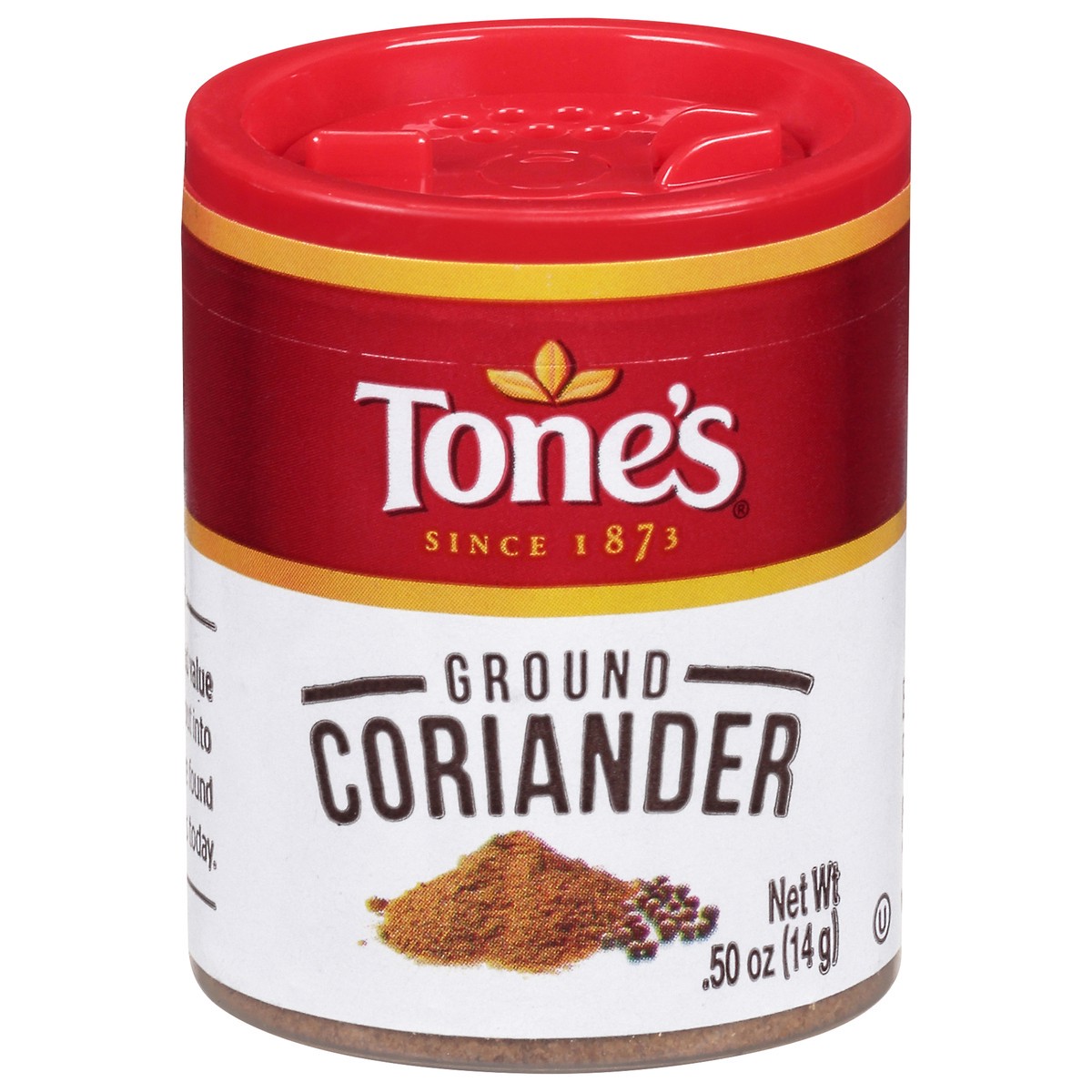 slide 1 of 2, Tone's Coriander, 0.5 oz