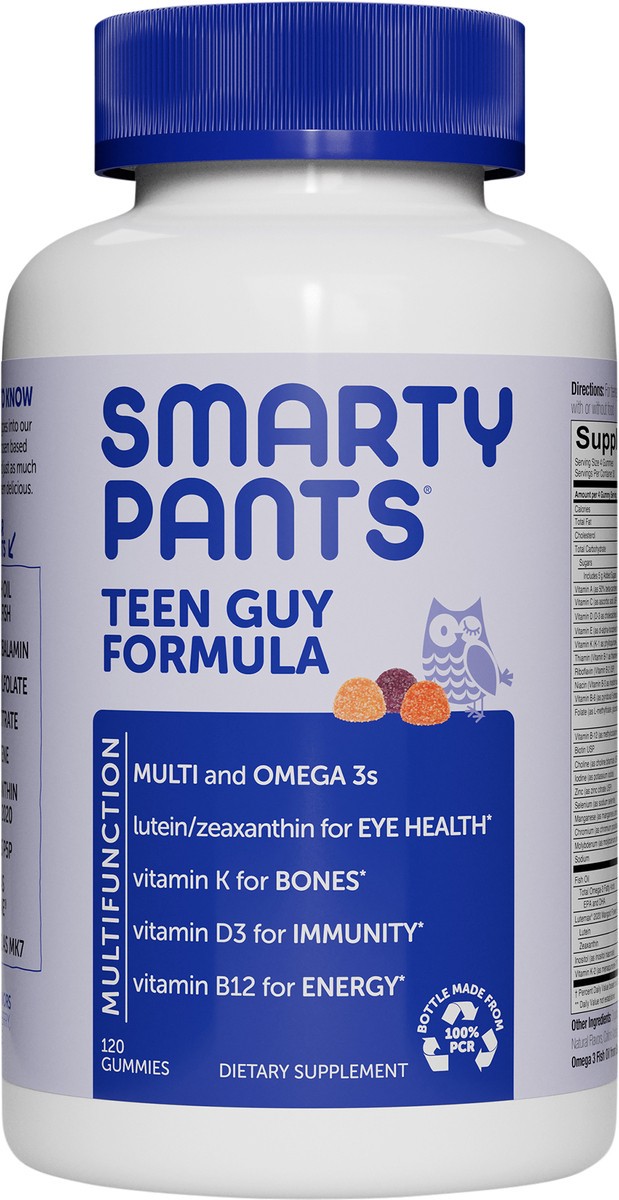 slide 8 of 8, SmartyPants Teen Guy Formula, 120 ct., 120 ct