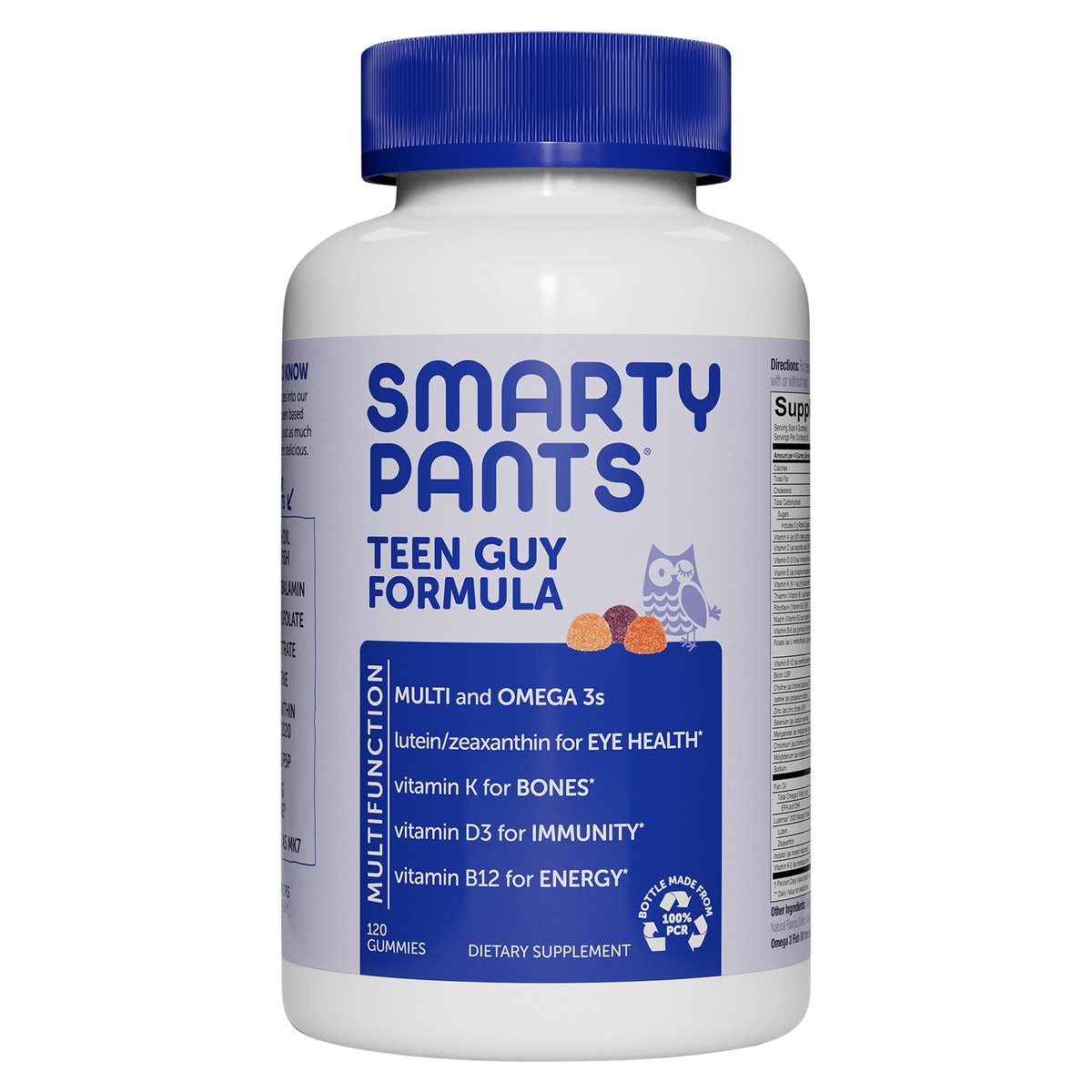 slide 1 of 8, SmartyPants Teen Guy Formula, 120 ct., 120 ct