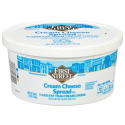 First Street Cream Cheese Spread Tub