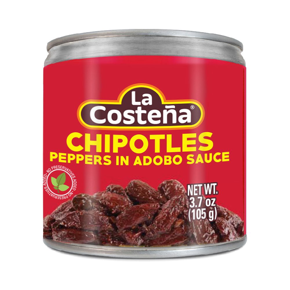 slide 1 of 5, La Costeña Chipotles Peppers in Adobo Sauce, 3.7 oz
