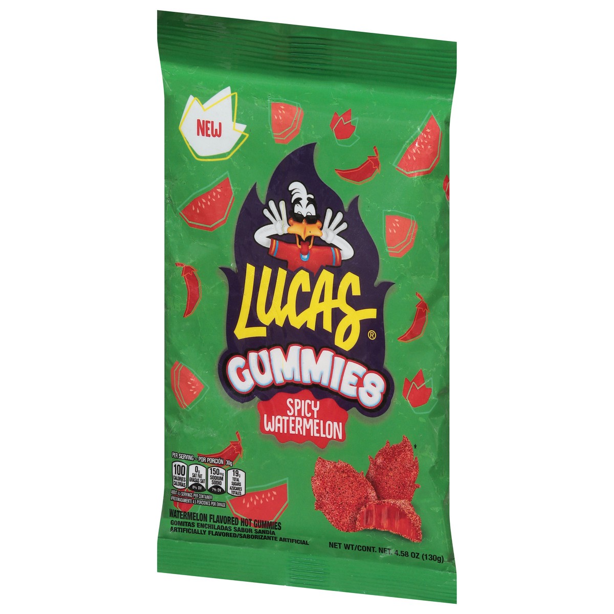 slide 5 of 14, Gummies Watermelon Peg Bag, 4.58 oz