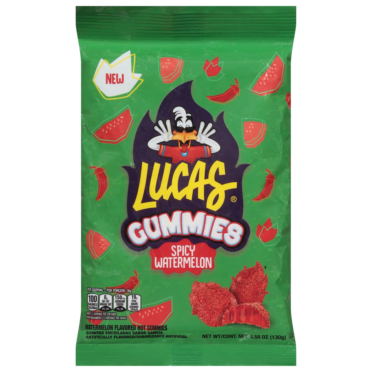 slide 11 of 14, Gummies Watermelon Peg Bag, 4.58 oz