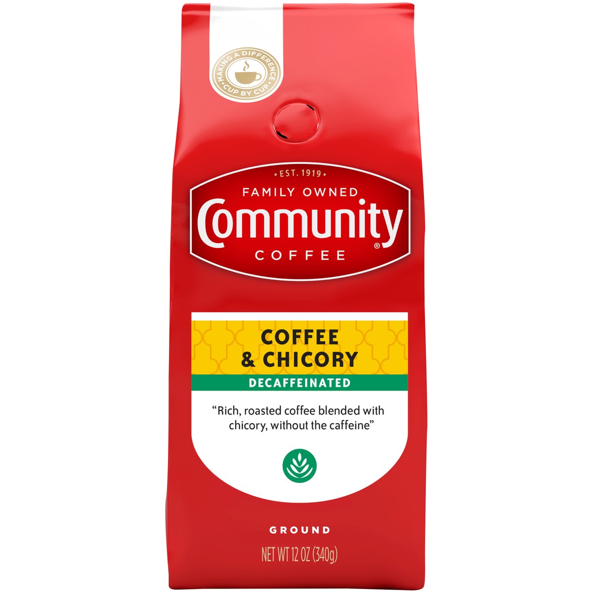 slide 12 of 12, Community Coffee Coffee & Chicory, 12 oz