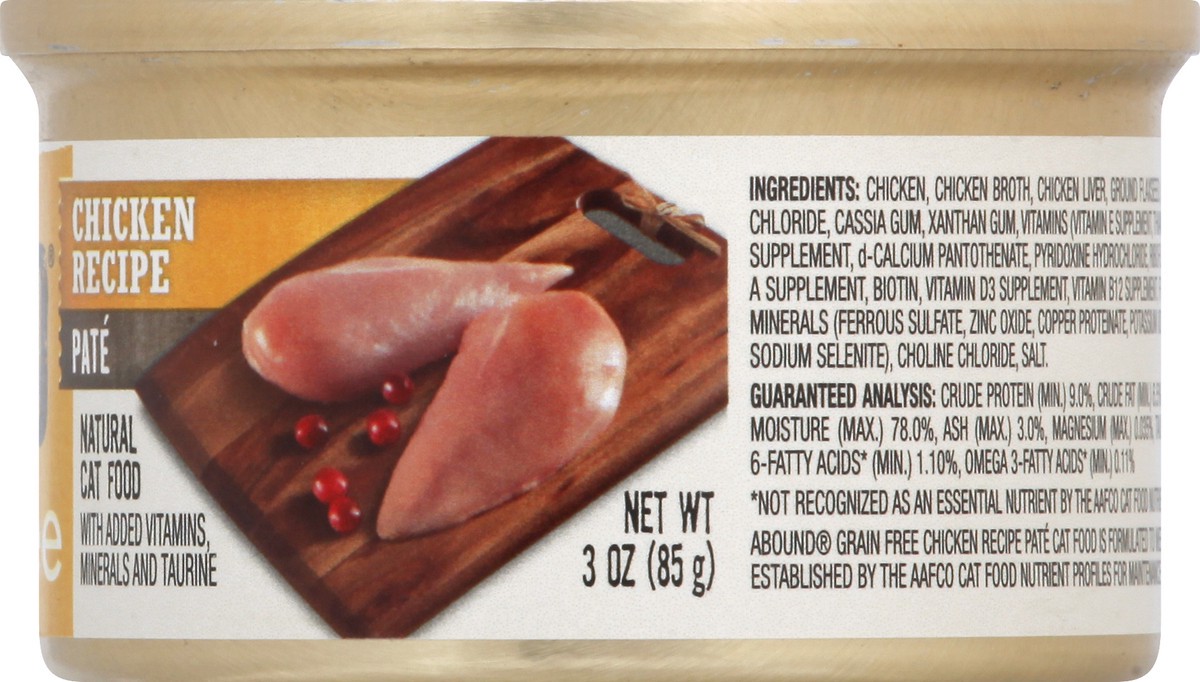 slide 4 of 12, around Pate Adult Chicken Recipe Cat Food 3 oz, 3 oz