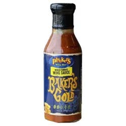 Pluckers Wing Sauce - Baker's Gold
