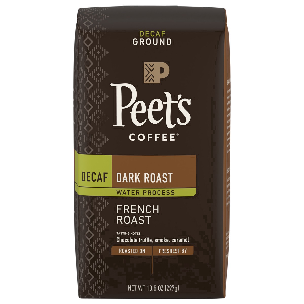 slide 3 of 27, Peet's Coffee Ground Decaf Dark Roast French Roast Coffee - 10.5 oz, 10.5 oz