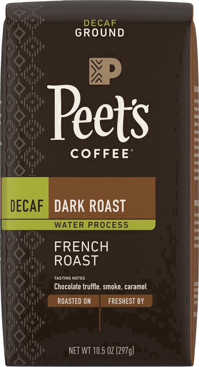 slide 20 of 27, Peet's Coffee Ground Decaf Dark Roast French Roast Coffee - 10.5 oz, 10.5 oz