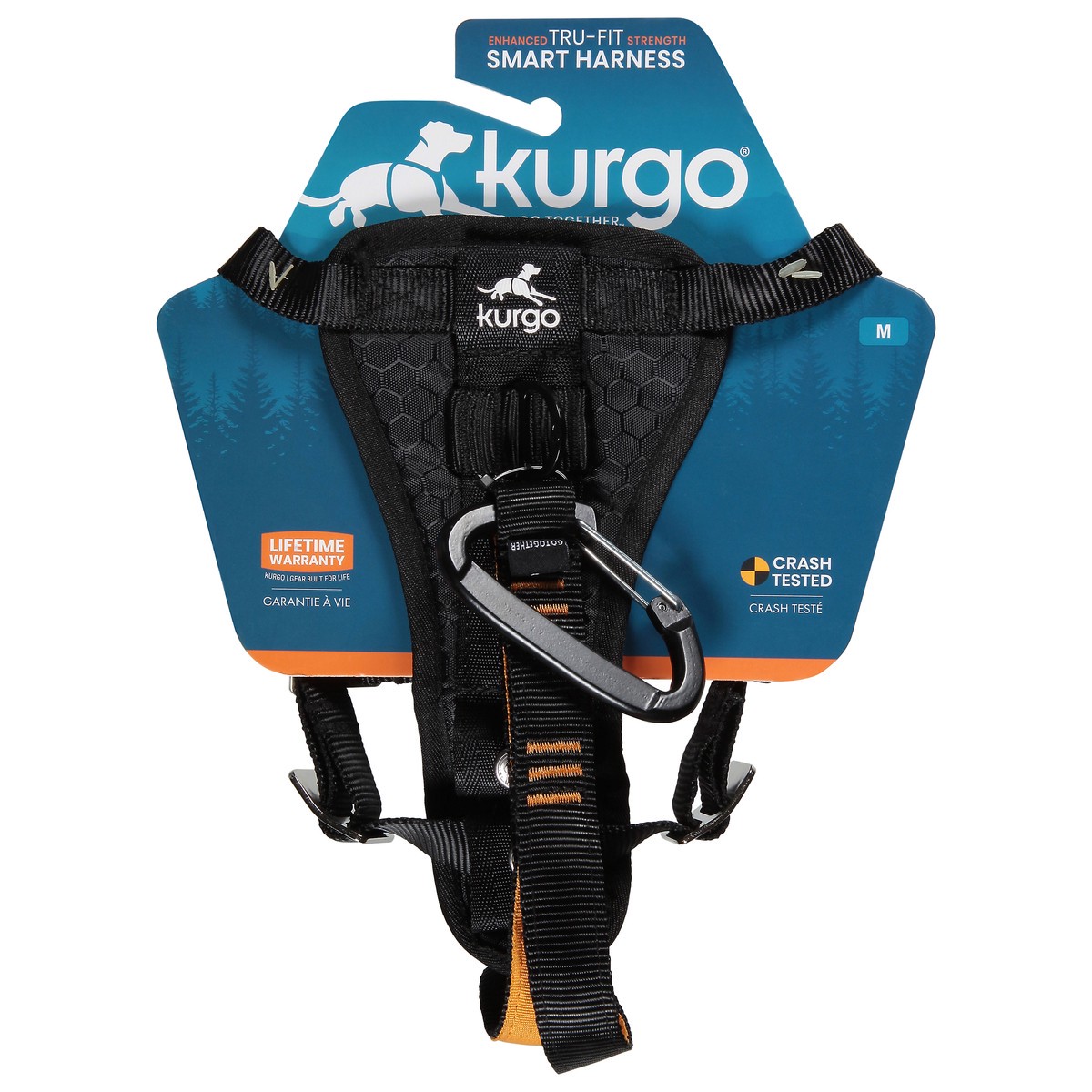 slide 2 of 11, Kurgo Black Harness 1 ea, 1 ct
