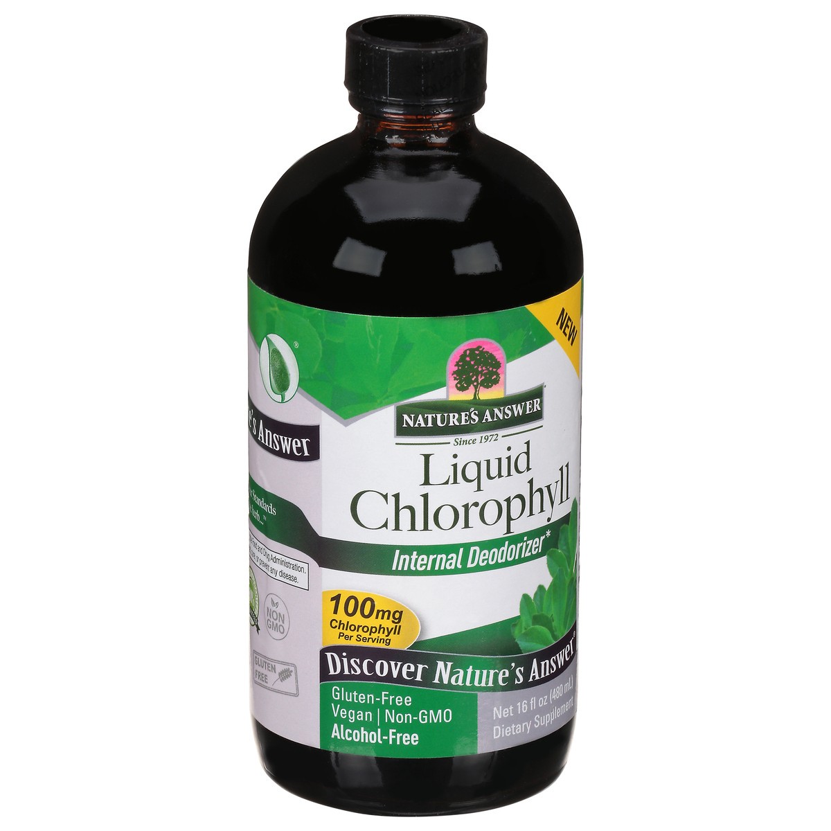 slide 2 of 9, Nature's Answer 100 mg Chlorophyll 16 fl oz, 16 fl oz