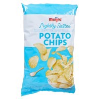 slide 5 of 21, Meijer Lightly Salted Potato Chips, 7.75 oz