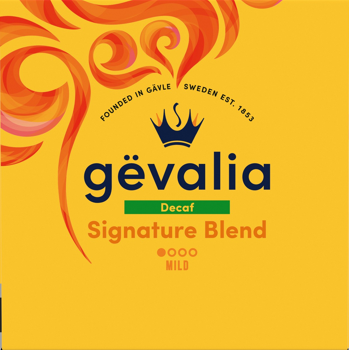 slide 5 of 9, Gevalia Signature Blend Decaf Mild Light Roast K-Cup Coffee Pods, 12 ct Box, 12 ct