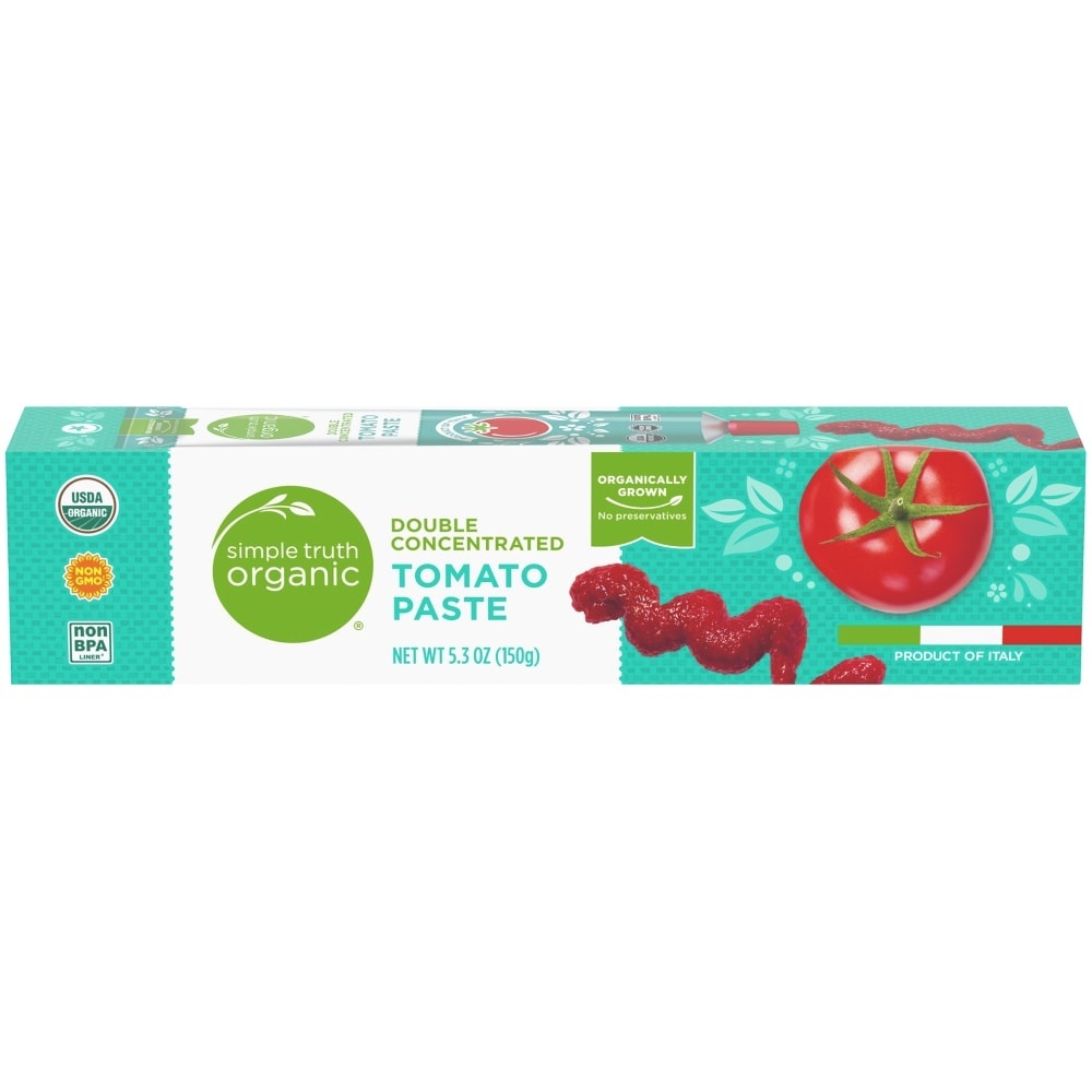 slide 1 of 1, Simple Truth Organic Tomato Paste Tube, 5.3 oz