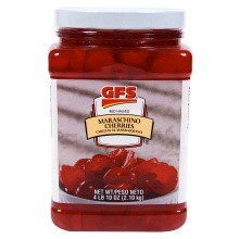 slide 1 of 1, GFS Halved Maraschino Cherries, 450 ct