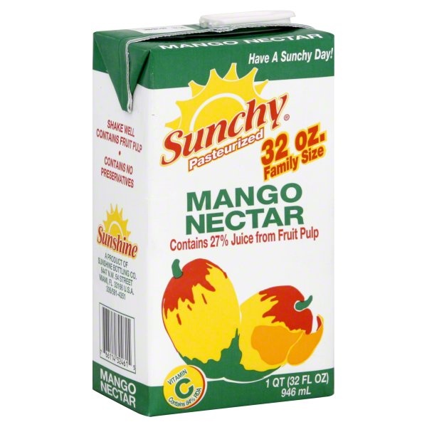 slide 1 of 1, Sunchy Mango Nectar - 32 oz, 32 oz