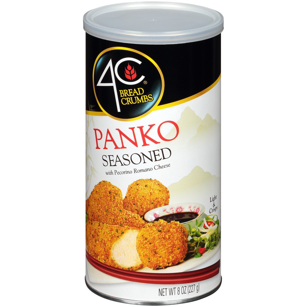 slide 3 of 8, 4C Panko Seasoned Bread Crumbs 8 oz, 8 oz