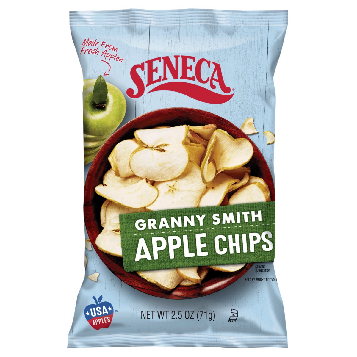 slide 3 of 3, Seneca Apple Chips, 2.5 oz