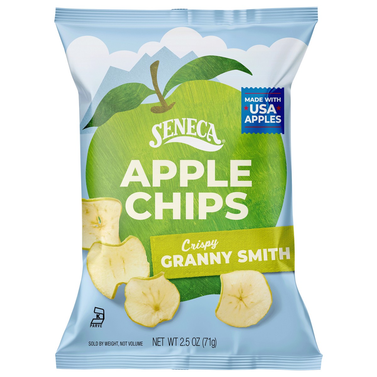 slide 1 of 3, Seneca Granny Smith Apple Chips 2.5 oz, 2.5 oz