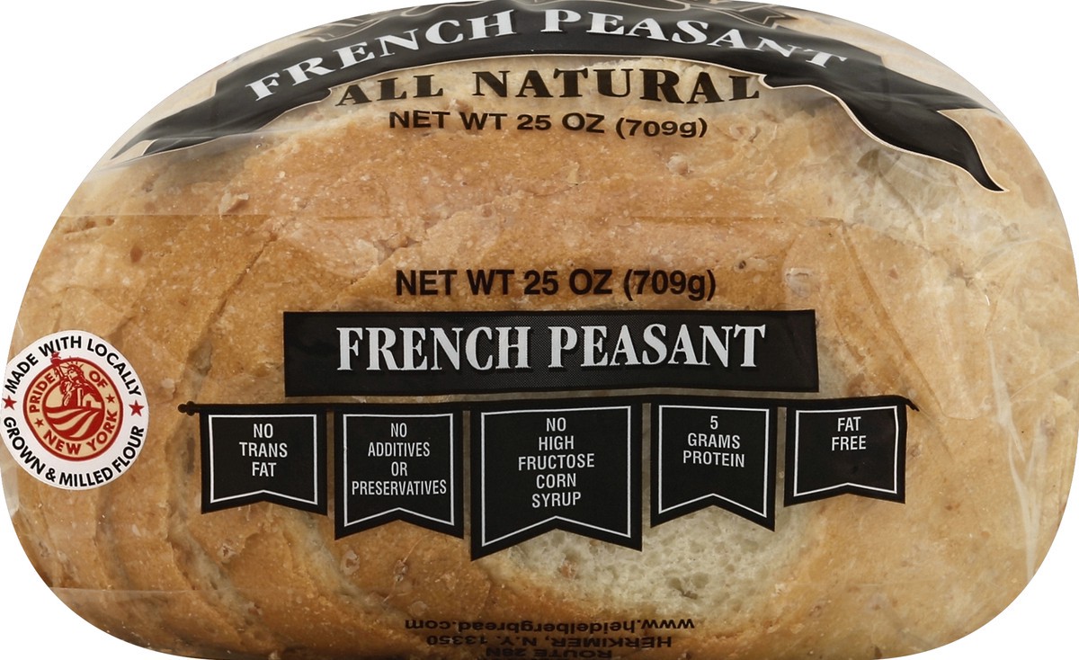 slide 5 of 5, Heidelberg French Peasant Bread 22 oz, 22 oz