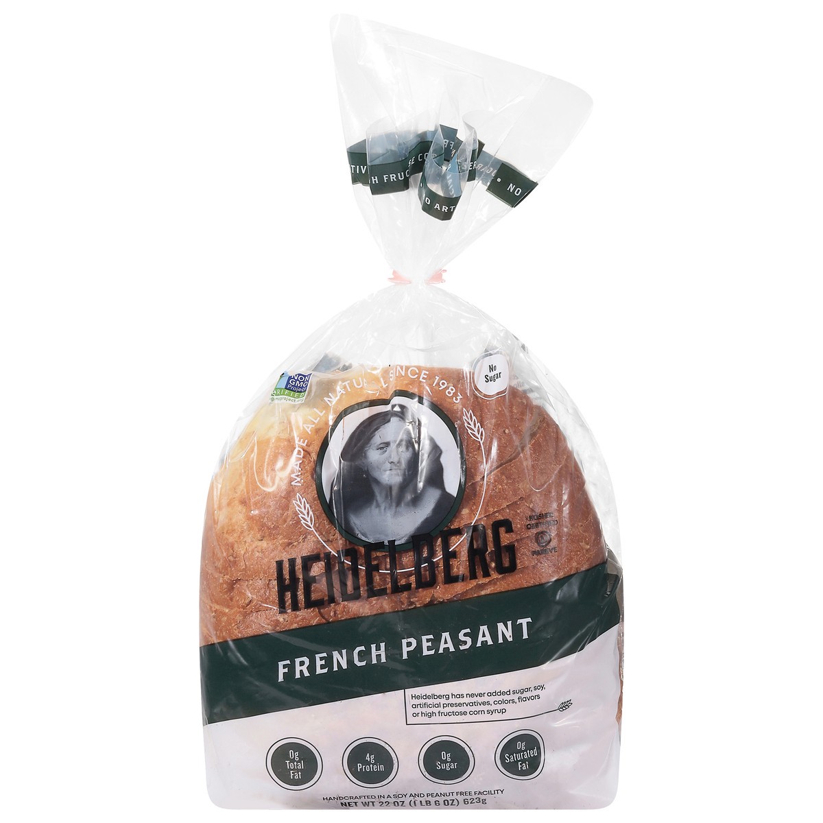 slide 1 of 5, Heidelberg French Peasant Bread 22 oz, 22 oz