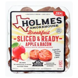 Apple & Bacon Sausage Breakfast Slices - 8 oz