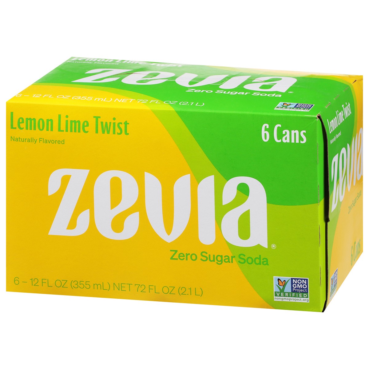 slide 3 of 9, Zevia Lemon Lime Twist Zero Calorie Soda - 72 fl oz, 72 fl oz