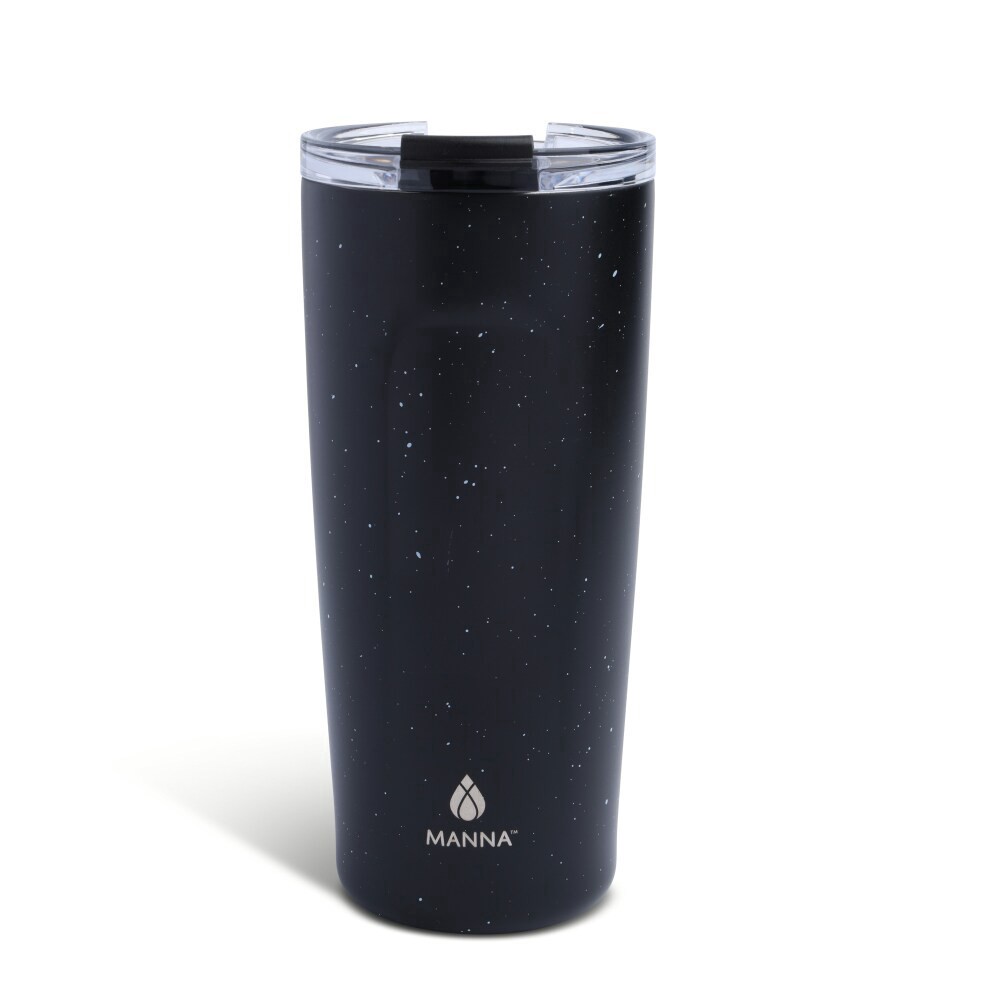 slide 2 of 3, Manna Ridge Stainless Steel Coffee Tumbler - Black, 20 oz