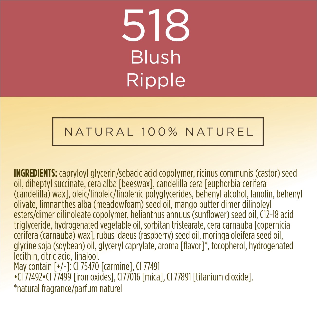 slide 5 of 5, Burt's Bees Blush Ripple Glossy Lipstick, 1 ct