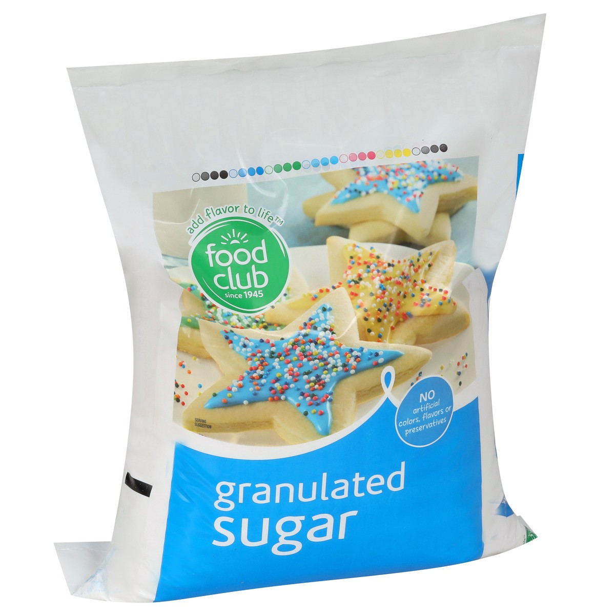 slide 4 of 9, Food Club Pure Cane Granulated Sugar, 25 lb