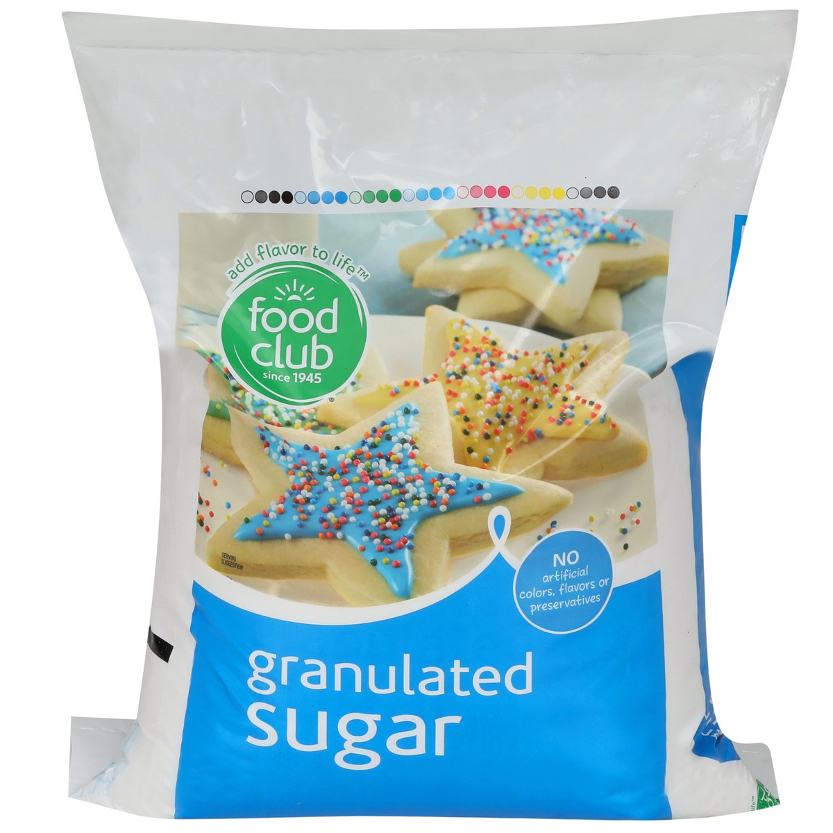 slide 1 of 9, Food Club Pure Cane Granulated Sugar, 25 lb