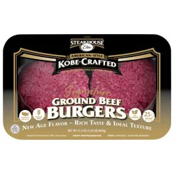 Steakhouse Elite Kobe Ground Beef Burgers