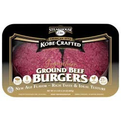 Steakhouse Elite Kobe Ground Beef Burgers